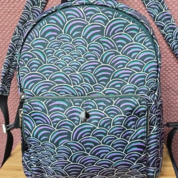 Kate Spade Taylor Party Bubbles Large Backpack - Picture 3 of 16